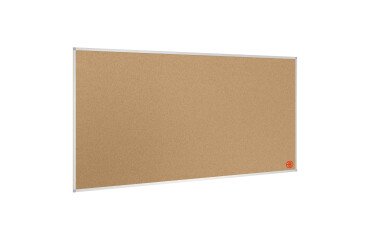 Tablero de corcho Bruneau con marco aluminio