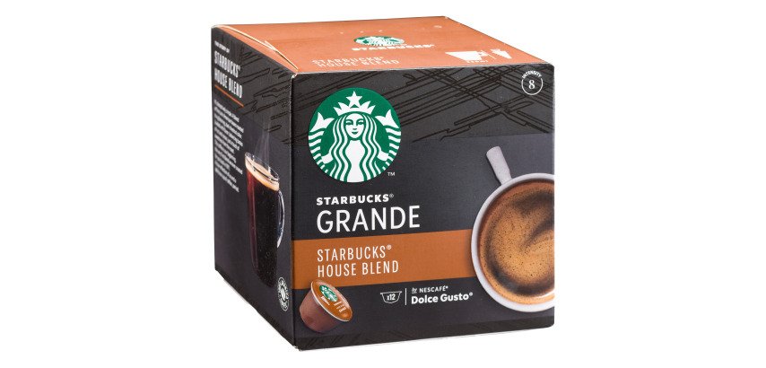 Kaffeekapseln Starbucks Dolce Gusto Espresso House Blend - Box von 24
