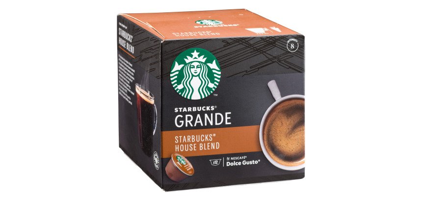 Capsules de café Starbucks Dolce Gusto Espresso House Blend - Boîte de 24