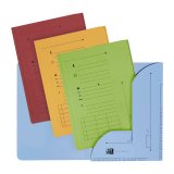 Index folders L'Oblique AZ OXFORD 23,5 x 31,5 cm assortment vivid colors - pack of 25