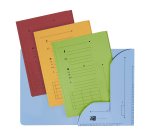 Chemise index OXFORD 23,5 x 31,5 cm couleurs assorties vives  - Paquet de 25