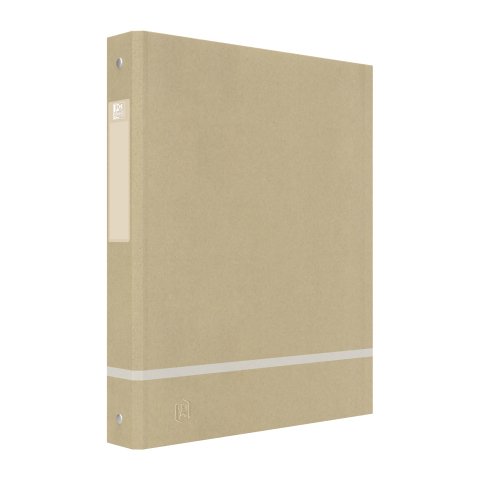 Carpeta 4 anillas A4 Oxford Touareg - Lomo 4 cm beige natural