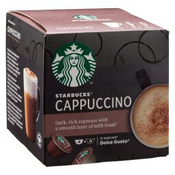 Coffee capsules Starbucks Dolce Gusto Cappuccino - box of 24