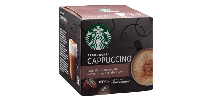 Capsules de café Starbucks Dolce Gusto Cappucino - Boîte de 24