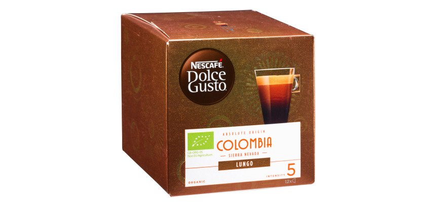 Capsules de café Nescafé Dolce Gusto Columbia Bio N° 5 - Boîte de 24