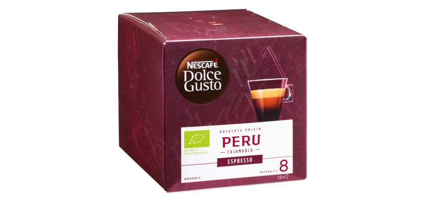 Capsules de café Nescafé Dolce Gusto Peru Bio - Boîte de 24