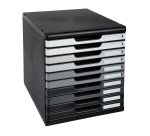 Module de classement Exacompta Modulo 10 tiroirs couleur