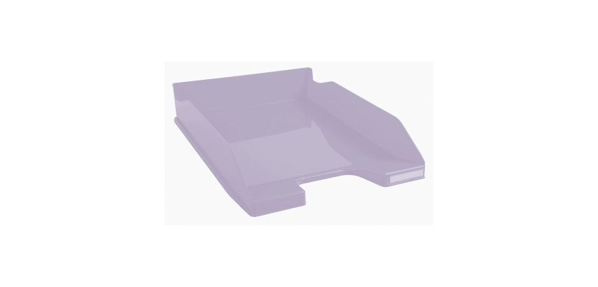 Corbeille à courrier standard Exacompta couleur pastel