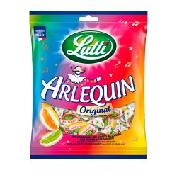 Sour candy Arlequin Lutti - bag of 150 g
