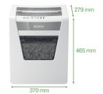 Destructeur Leitz IQ Office P5 - coupe micro