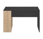 Bureau Yale L 114 x P 50 cm avec étagère chêne