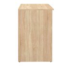 Bureau Oxford chêne 115 x 50 cm avec caisson