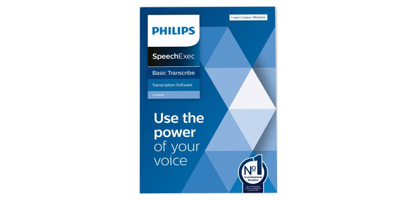 Clé de licence pour logiciel SpeechExec Basique de transcription 11 LFH4622– abonnement de 2 ans