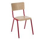 Schoolstoel SCHOOL COLOR - Maat T6 voor 5de jaar basis- tot secundaire school