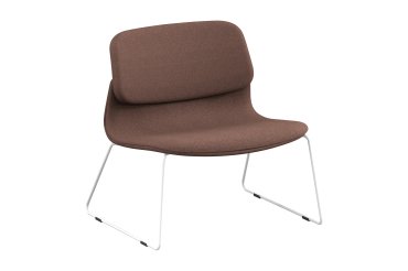 Lounge chair SOLAIRU with runner