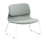 Chaise d'accueil SOLAIRU piètement traineau