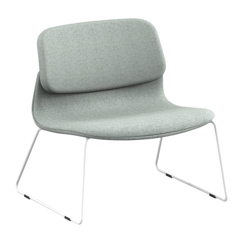 Chaise d'accueil SOLAIRU piètement traineau