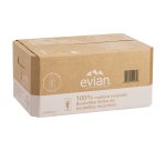 Eau Evian Nude 40 cl - Carton de 24 bouteilles