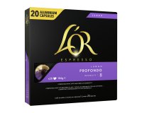 Coffee capsules L'Or Espresso Lungo Profondo - box of 20