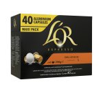 Capsules de café L'Or Espresso Delizioso - Boîte de 40
