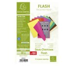 Sous-chemises recyclées 80 g Flash Exacompta 22 x 31 cm couleurs - Paquet de 100