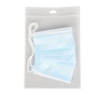 Portamascarillas doble antimicrobiano con cinta para cuello - Bolsa de 10 unidades 