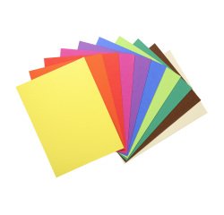 Gerecycleerde binnenmappen 80 g FLASH Exacompta 22 x 31 kleuren - pak van 100