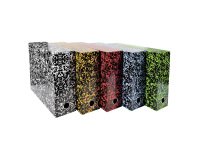 Boîte de classement carton tradition dos 9 cm, couleurs assorties