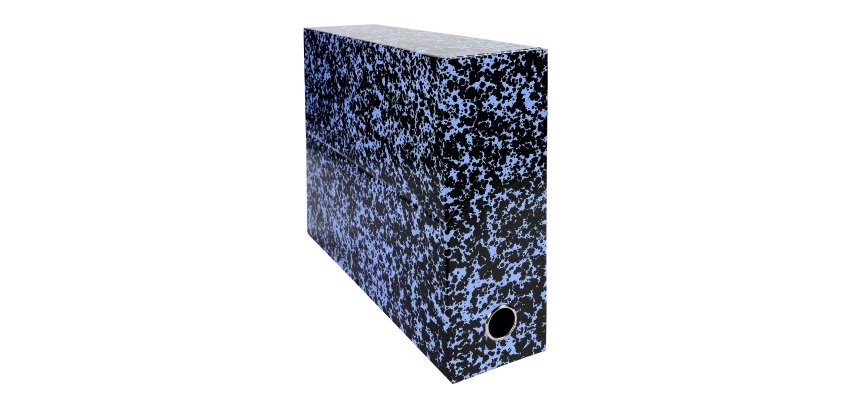 Classifying box cardboard EXACOMPTA Annonay back 9 cm color