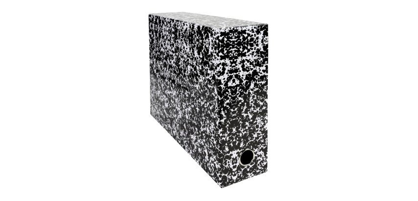 Klassifizierungsbox Karton EXACOMPTA Annonay Rücken 9 cm pro Farbe 