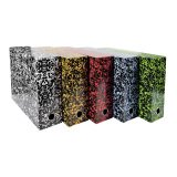 Boîte de classement carton EXACOMPTA tradition dos 12 cm, couleurs assorties