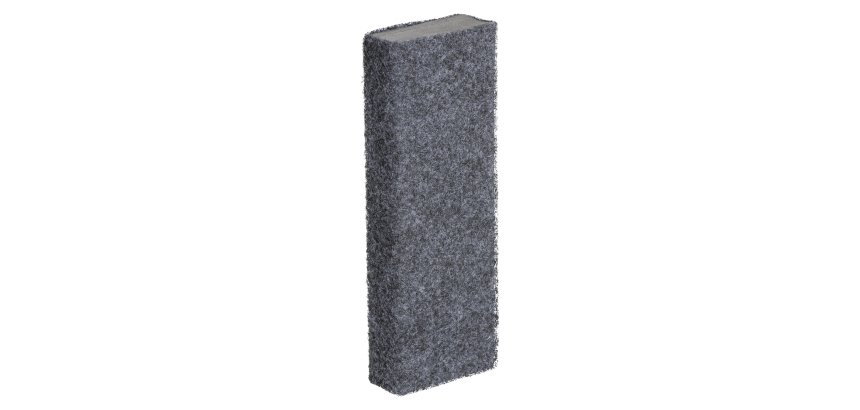 Fieltros de recambio para borrador Bruneau - caja de 2