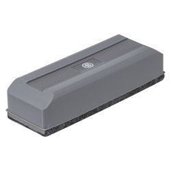 Magnetic eraser for whiteboards refillable grey Bruneau 