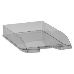 Pack 7 letter trays Bruneau grey + 3 for free