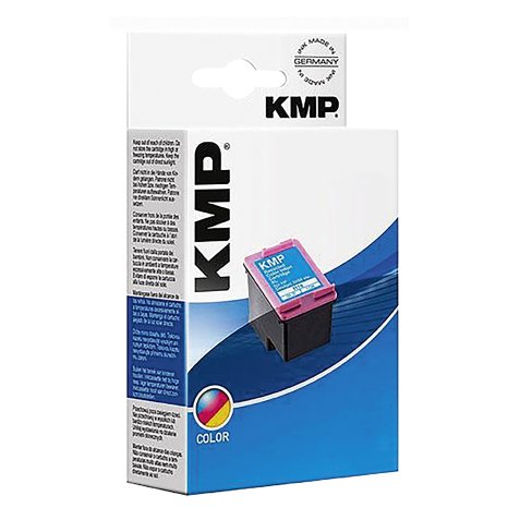 Cartucho KMP compatible con HP 22XL tricolor