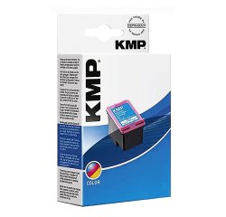 Cartucho KMP compatible con HP 22XL tricolor