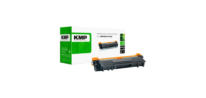 Tóner KMP compatible con Brother TN-2320 negro