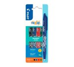 Stylo roller Pilot Frixion Ball effaçable écriture fine - Set de 4 couleurs classiques