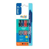 Roller ballpoint pen Pilot Frixion Ball erasable fine writing - set of 4 classic colours