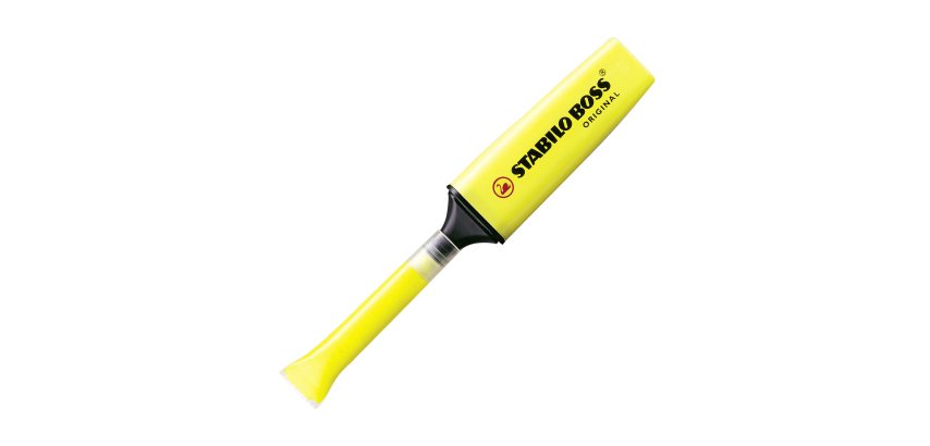Recharges Stabilo Boss - Boite de 20 couleurs assorties