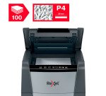 Destructeur Rexel Optimum Auto+ 100X - coupe croisée