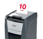 Destructeur Rexel Optimum Auto+ 300X - coupe croisée