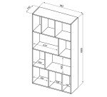 Bibliothèque 10 cases - Toronto