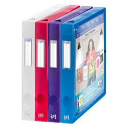 Chemise box plastique personnalisable Oxford Polyvision 24 x 32 cm