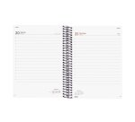 Agenda 155x212 1 Día Página Espiral Personalizable Finocam