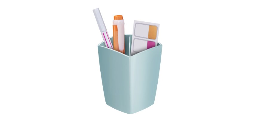 Pencil holder CEP Riviera plastic colored