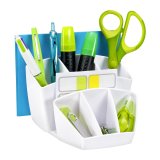 Multipot et organiseur de bureau CEP Riviera blanc