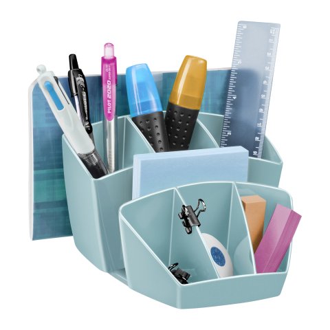 Portalápices organizador multiusos CEP Riviera blanco verde mar