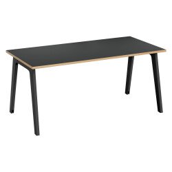 Straight desk Eden Arch carbon