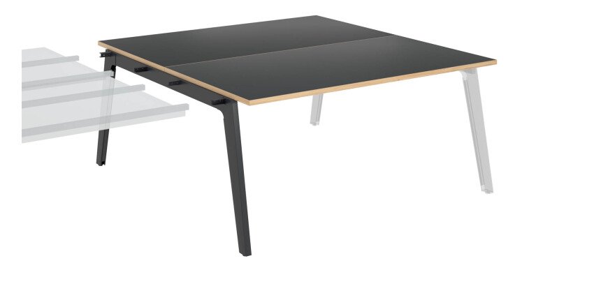 Conjunto de 2 mesas Eden Arco An 160 cm carbono - elemento siguiente